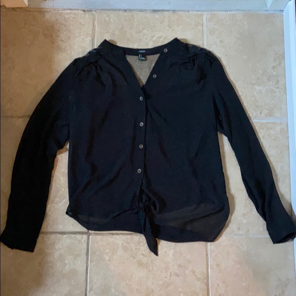 Long sleeved blouse